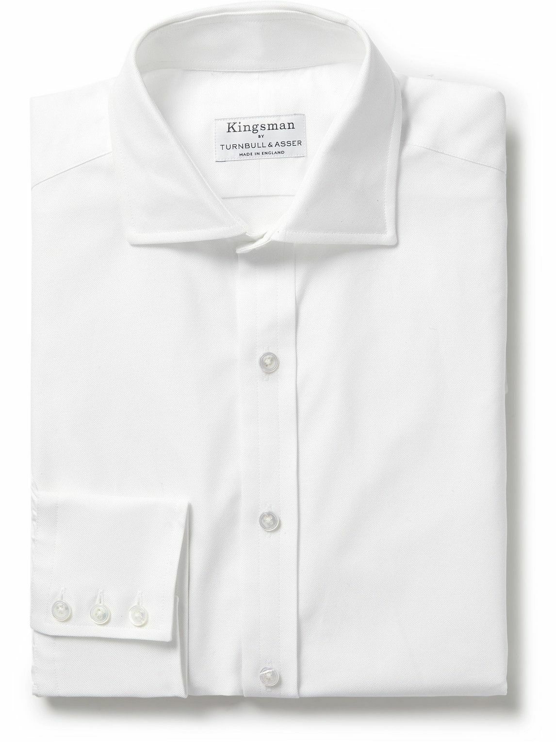 Photo: Kingsman - Cotton Royal Oxford Shirt - White