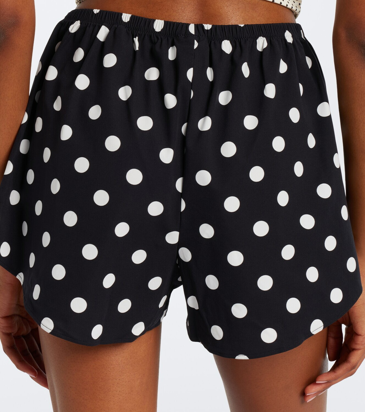 Hunza G Polka-dot shorts