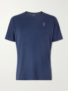 On - Performance-T Stretch Recycled DryTec™ and Mesh T-Shirt - Blue