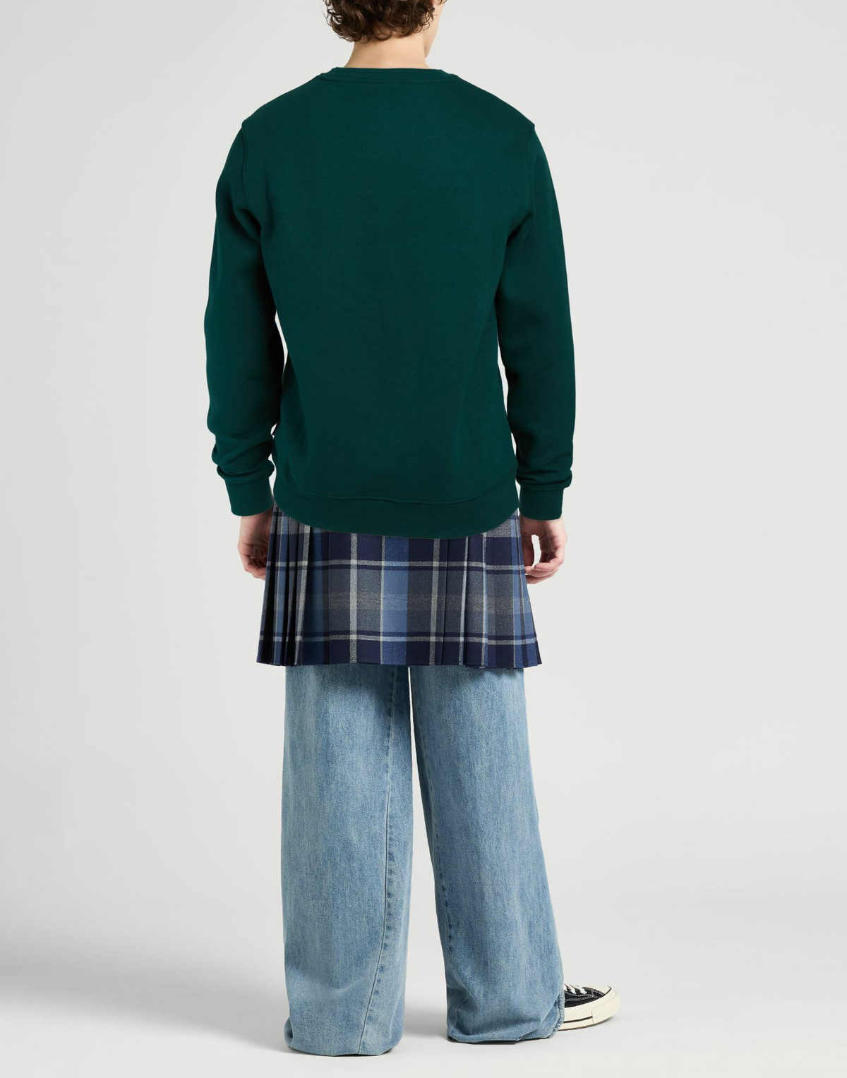 Dickies Mens Sweatshirt Dark in Green