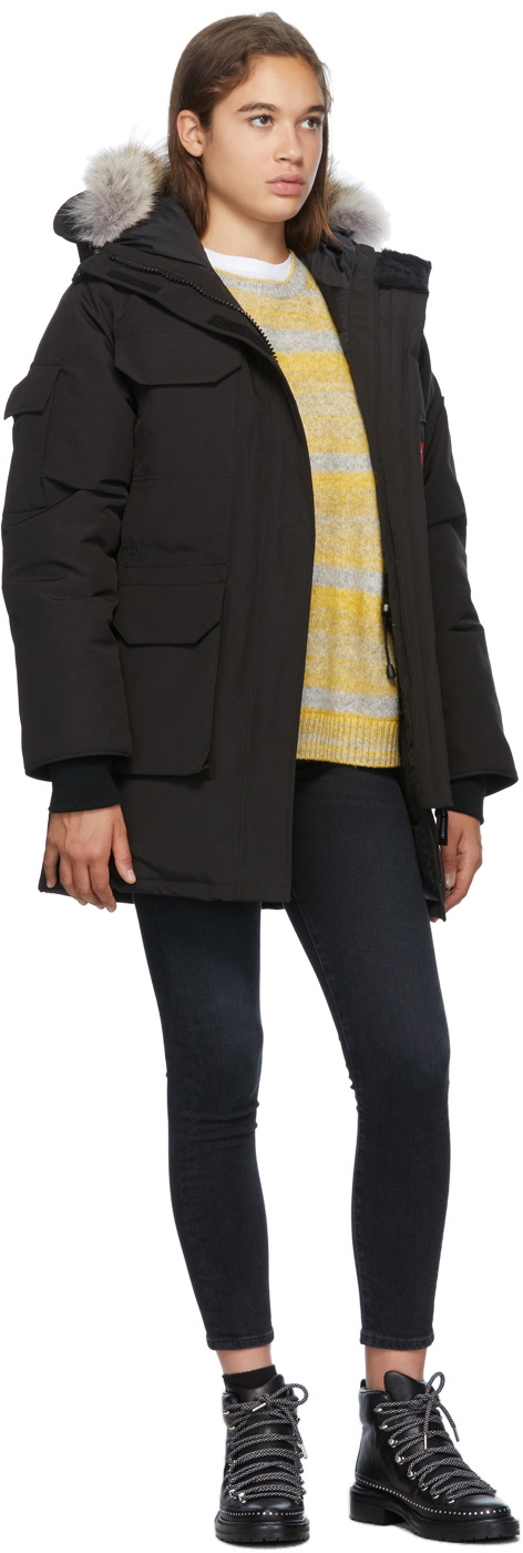 Canada Goose Black Down Expedition Parka