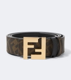 Fendi FF Zucca reversible leather belt