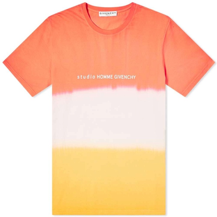 Photo: Givenchy Regular Fit Studio Homme Tie Dye Tee