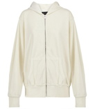 Les Tien - Velour hoodie