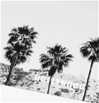 Sonic Editions - Framed 2015 Stephen Albanese Hollywood Palm Trees Print, 16" x 20" - Black