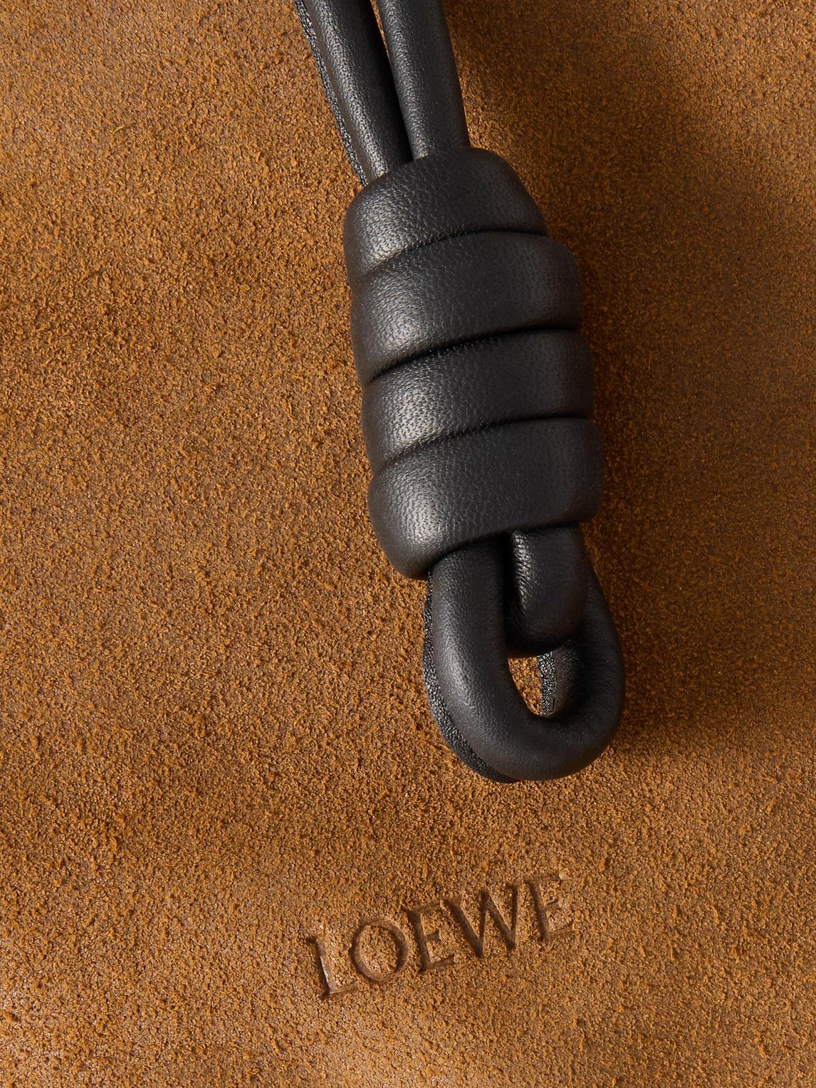 LOEWE - Flamenco Suede and Leather Backpack