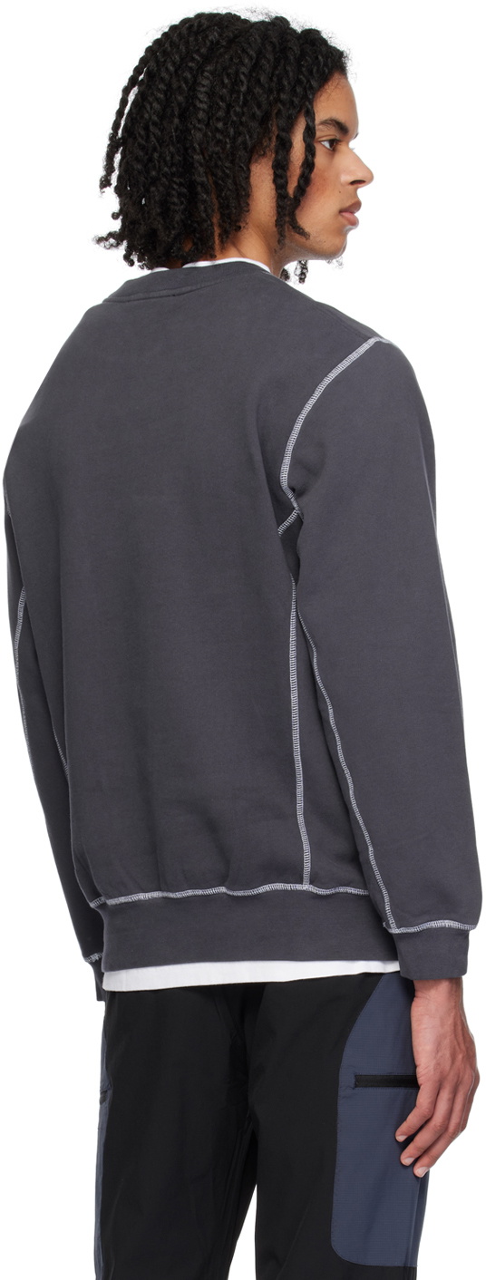 Parel Studios Gray Contrast Sweatshirt