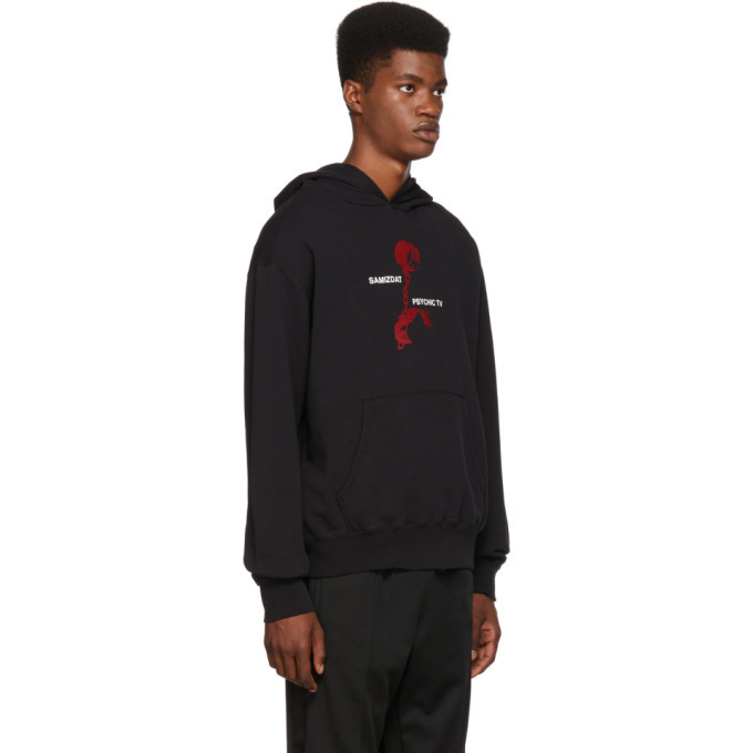 Yang Li Black Cuff Hoodie