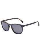 Oliver Peoples Finley Esq. Sunglasses in Semi-Matte Black/Graphite