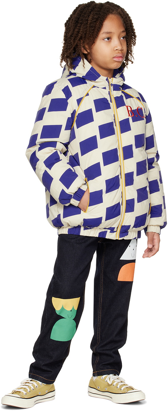 Checkered 2024 jacket kids