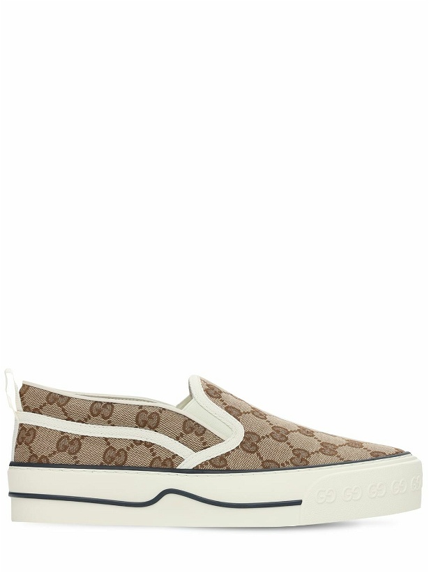 Photo: GUCCI - 20mm Gucci Tennis 1977 Slip-on Sneakers