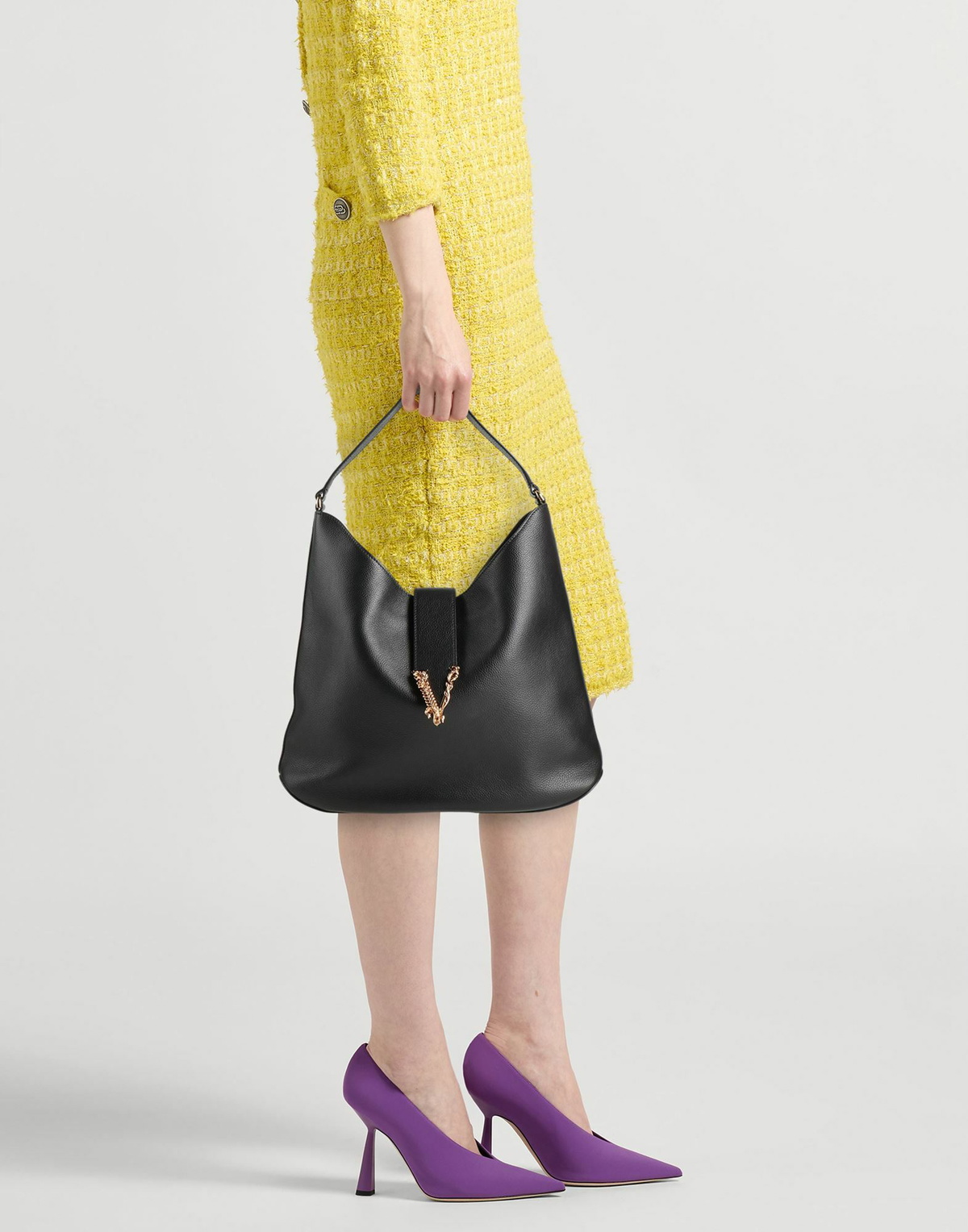 Versace Womens Handbag in Black