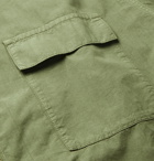 YMC - Cotton and Modal-Blend Poplin Jacket - Army green