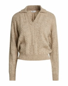 Peserico Womens Sweater in Light brown