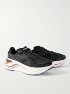 Saucony - Endorphin Shift 3 Rubber-Trimmed Mesh Running Sneakers - Black