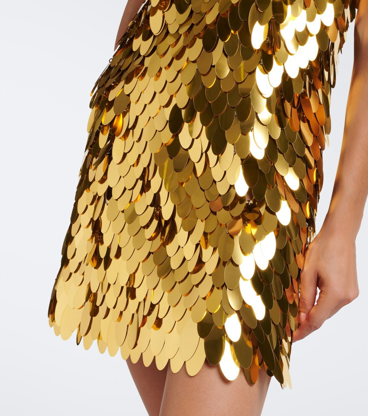 Rabanne Sequined minidress