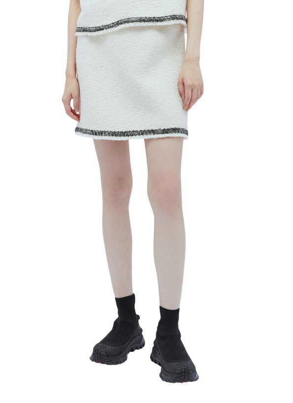 Photo: Moncler Tweed Mini Skirt