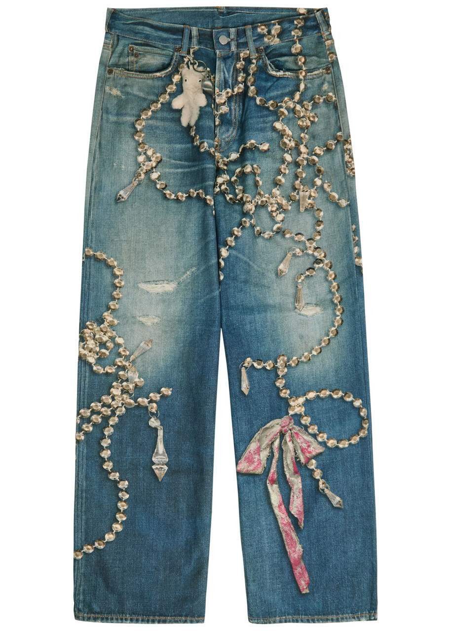 Acne Studios - 1989 Penicillin Straight-Leg Distressed Jeans