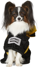 Versace Black Barocco Robe