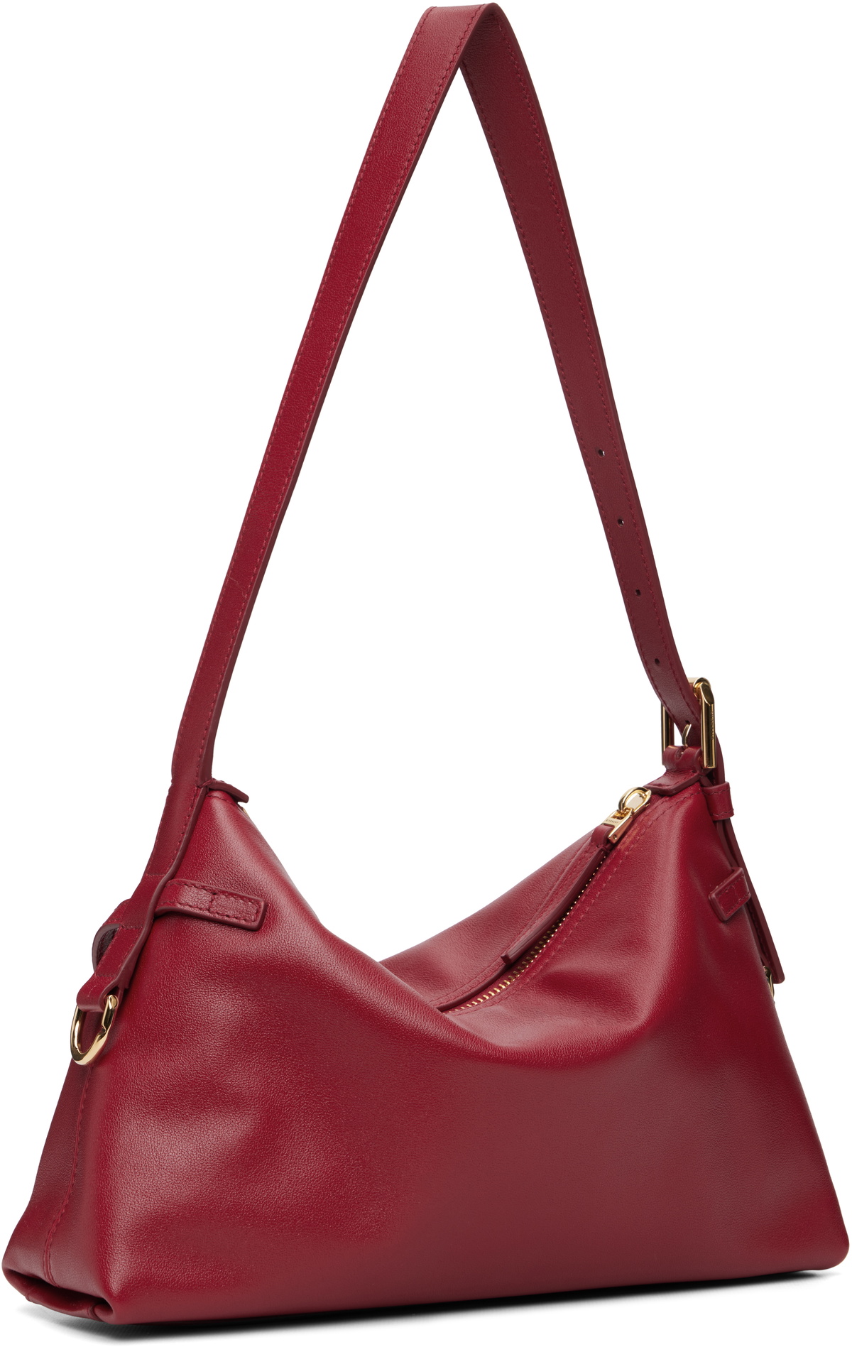 Givenchy Red Mini Voyou Shiny Leather Bag