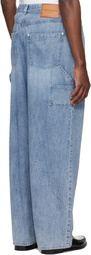 WOOYOUNGMI Blue Lightweight Denim Jeans