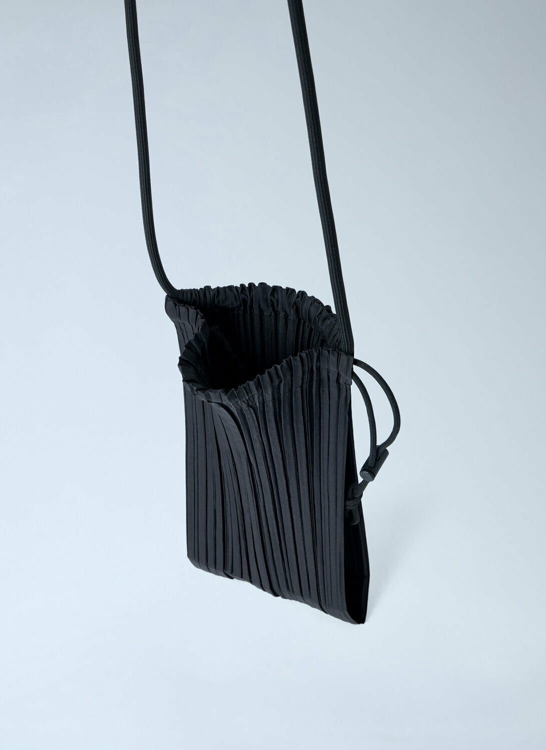 Pleats Please Issey Miyake Pleated Drawstring Pouch