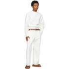 Valentino White Twill Trousers