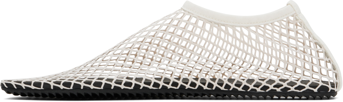 Christopher Esber Off-White Mesh Water Flats