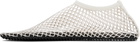 Christopher Esber Off-White Mesh Water Flats
