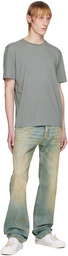 Maison Margiela Khaki Crewneck T-Shirt