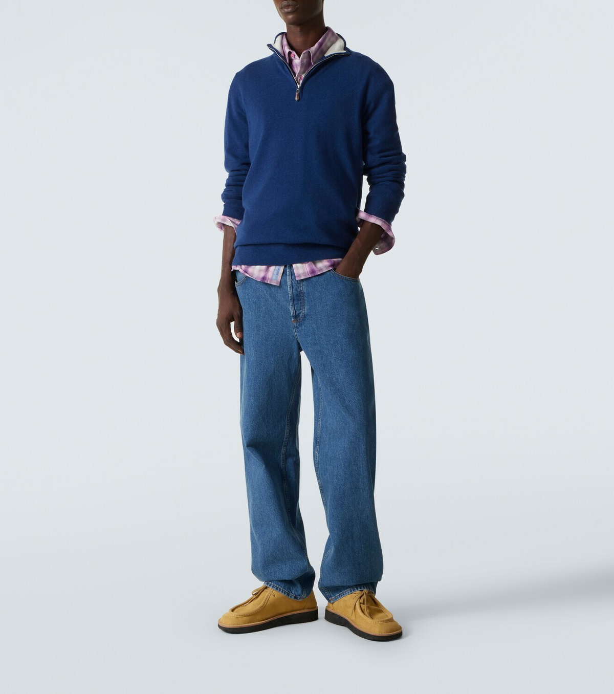 Arch4 Mr Fenchurch cashmere half-zip sweater