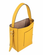 Valextra Borsa Secchiello Piccola Soft Womens Shoulder bag in Mandarin