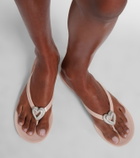 Mach & Mach Riviera embellished thong sandals