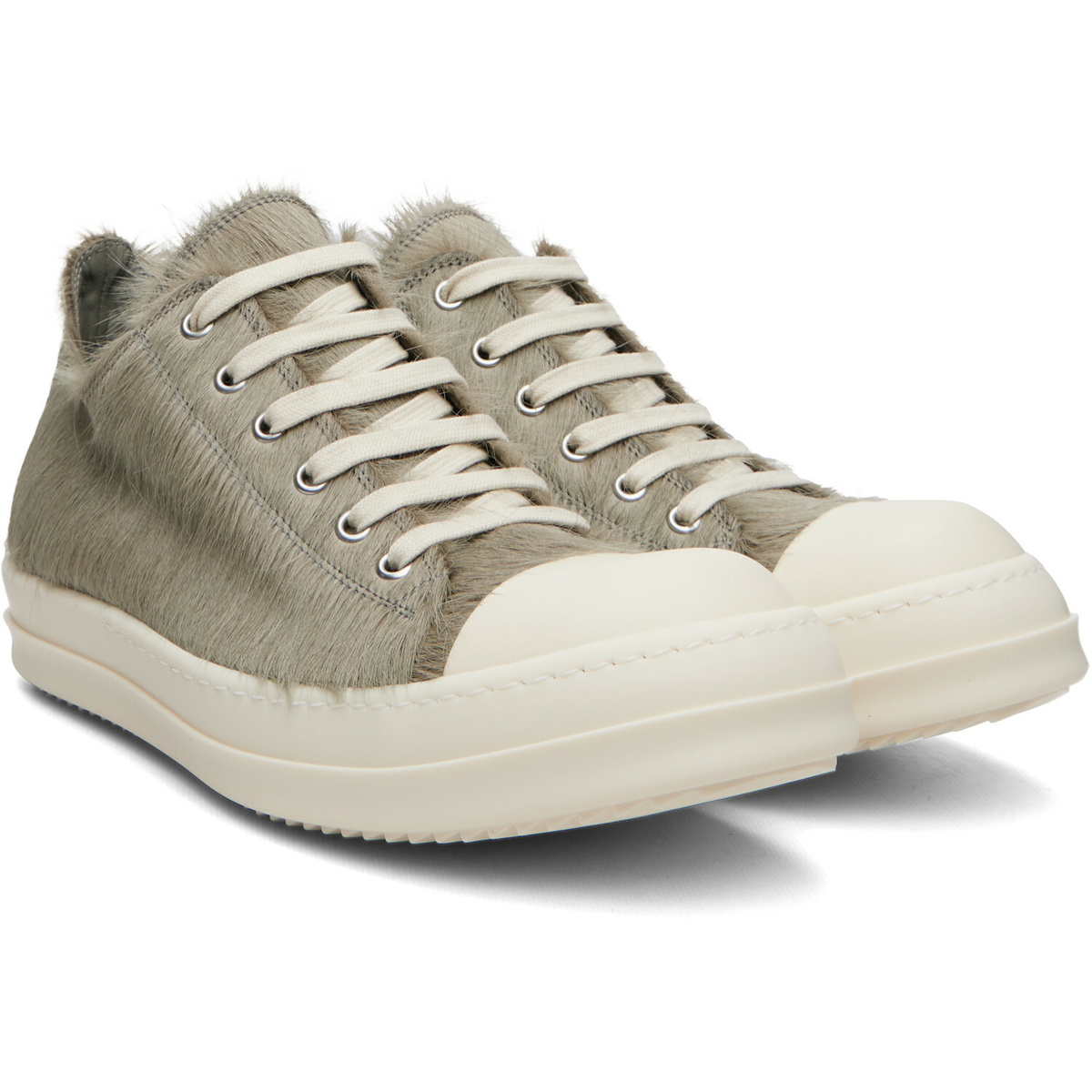 Rick Owens Gray Tower Low Sneaks Sneakers