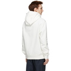 Moncler White Logo Hoodie