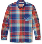 nonnative - Dweller Button-Down Collar Checked Woven Shirt - Blue