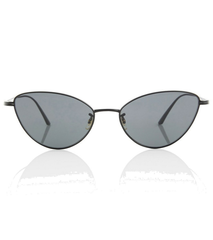 Photo: Khaite x Oliver Peoples 1998C cat-eye sunglasses