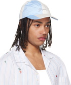 JACQUEMUS Blue & Off-White 'The Baluchon baseball' Cap