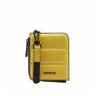 Moncler Men's Flat Small Wallet in Yellow