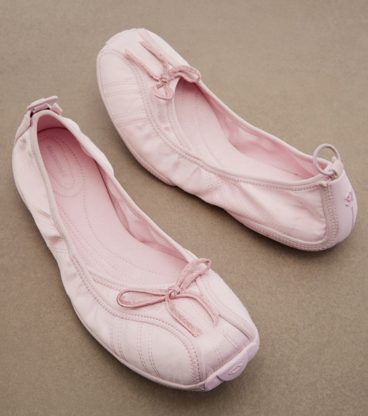 Balenciaga Ballet canvas ballet flats