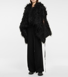 Ann Demeulemeester - Norine faux fur minidress