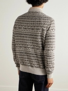 Purdey - Vigo Slim-Fit Fair Isle Wool Sweater - Neutrals