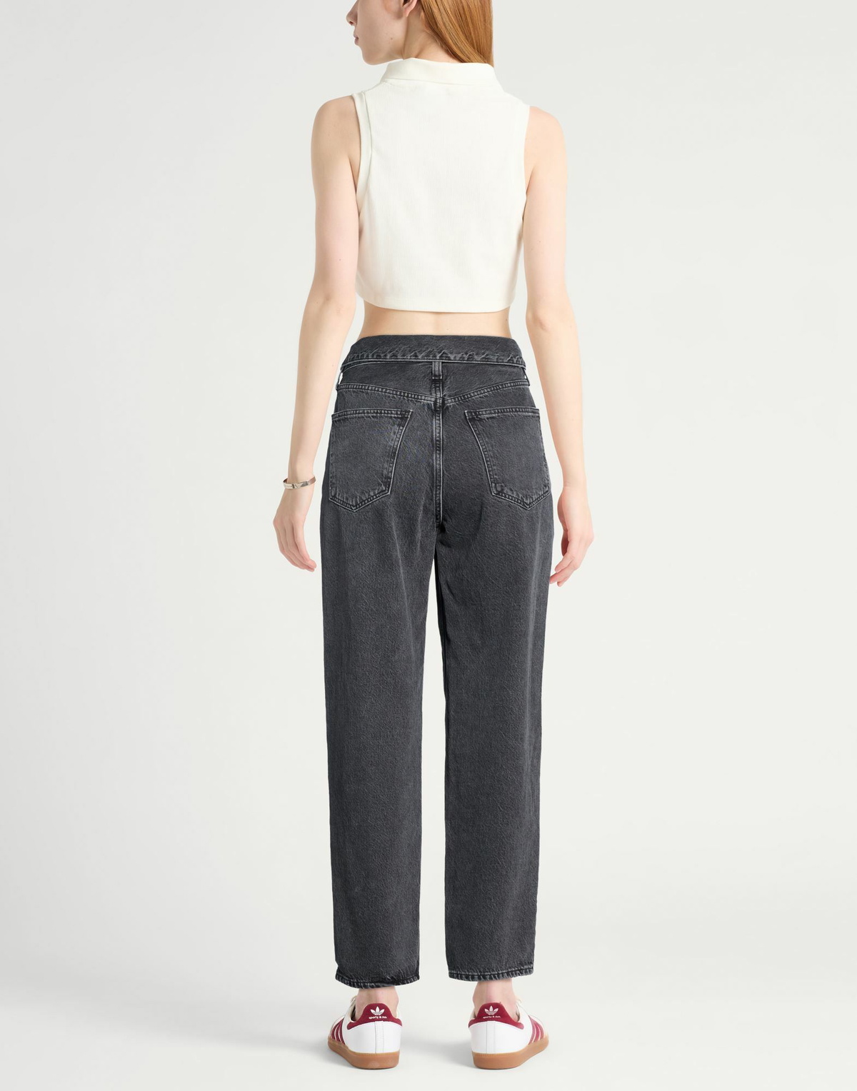 Agolde Womens Jeans Charcoal