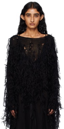 Ann Demeulemeester Black Vilta Sweater