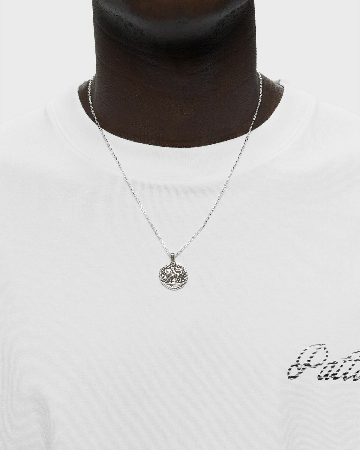 TwoJeys Leo Necklace silver Mens Jewellery