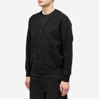 Snow Peak Men's Co/Pe Knit Cardigan in Black