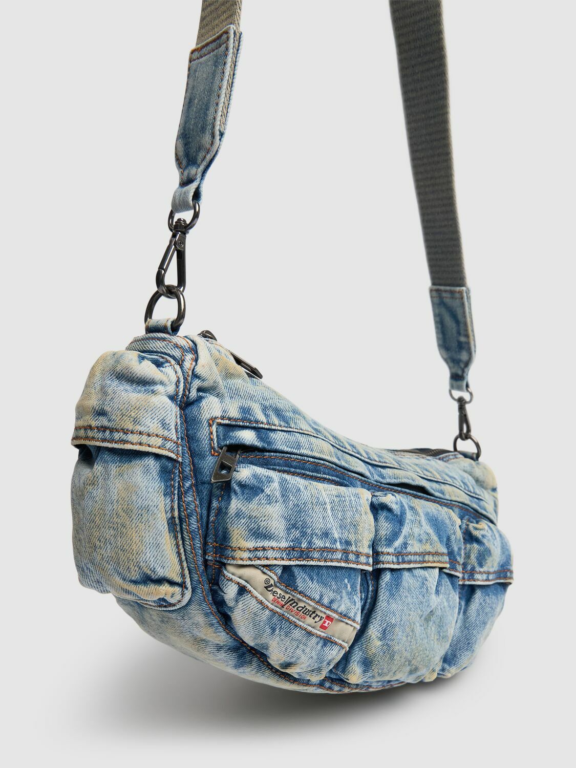 DIESEL Re-edition Travel 3000 Denim Bag Diesel