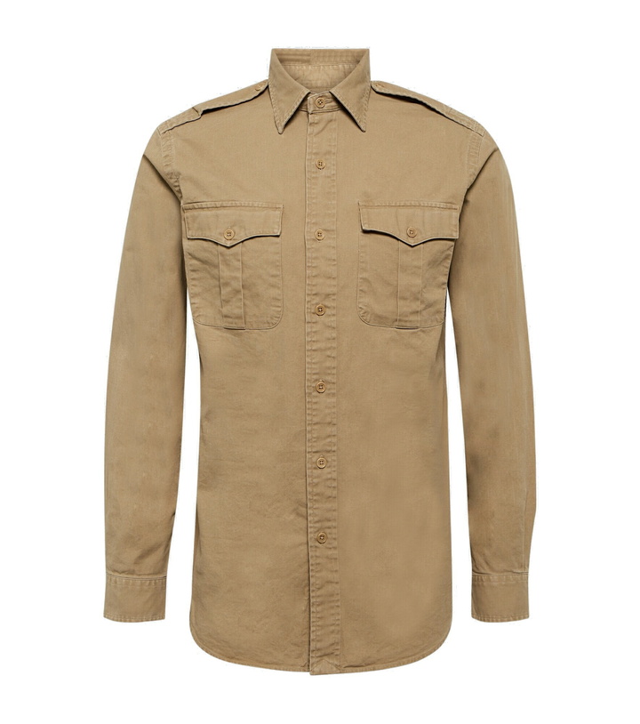 Photo: Polo Ralph Lauren - Long-sleeved cotton shirt