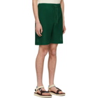 Homme Plisse Issey Miyake Green Mesh Colorful Shorts