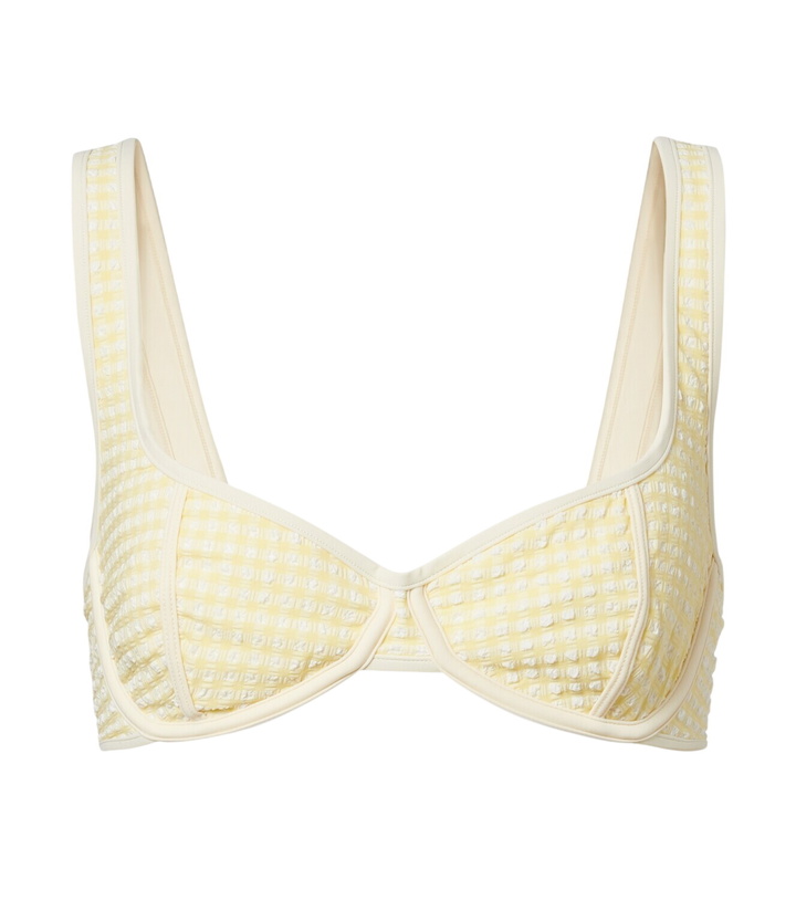 Photo: Montce Romy gingham bikini top